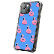 Cute Flamingo Tough Cases For Apple iPhone (17, 16, 15, 14, 13, 12, 11, X, SE, 8, 7/ Air, Plus, Pro, Max, Mini, XR, XS), Print in USA