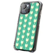 Floral 08 Tough Cases For Apple iPhone (17, 16, 15, 14, 13, 12, 11, X, SE, 8, 7/ Air, Plus, Pro, Max, Mini, XR, XS), Print in USA