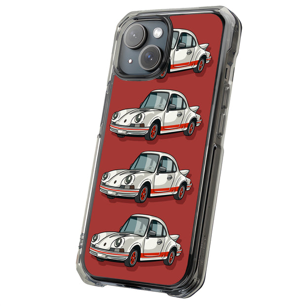 Sport Race Car Tough Cases For Apple iPhone (17, 16, 15, 14, 13, 12, 11, X, SE, 8, 7/ Air, Plus, Pro, Max, Mini, XR, XS), Print in USA