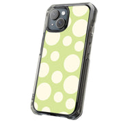 Circle Dots Tough Cases For Apple iPhone (17, 16, 15, 14, 13, 12, 11, X, SE, 8, 7/ Air, Plus, Pro, Max, Mini, XR, XS), Print in USA