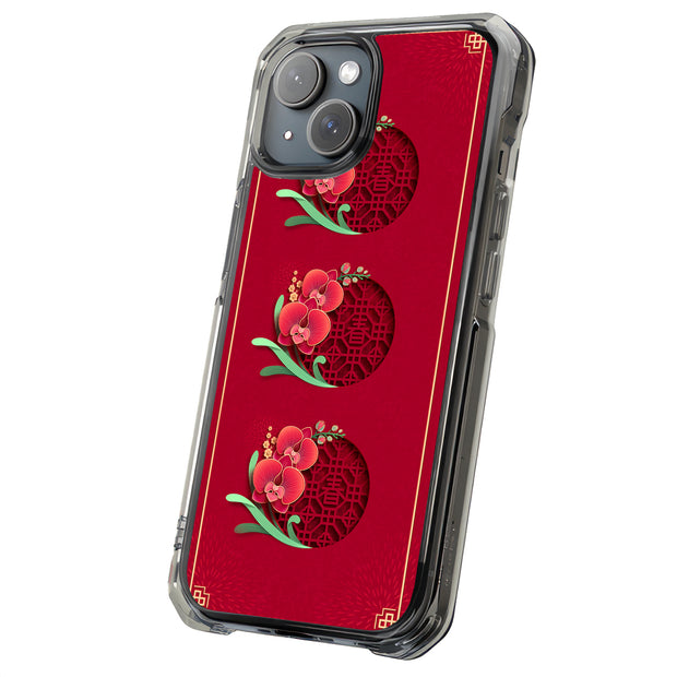 Lunar New Year7 Tough Cases For Apple iPhone (17, 16, 15, 14, 13, 12, 11, X, SE, 8, 7/ Air, Plus, Pro, Max, Mini, XR, XS), Print in USA