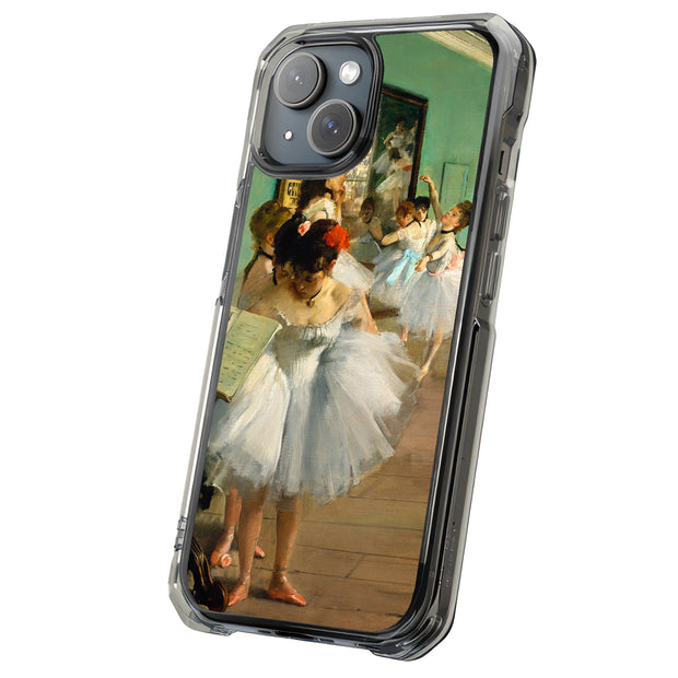 Dance Class Art Tough Cases For Apple iPhone (17, 16, 15, 14, 13, 12, 11, X, SE, 8, 7/ Air, Plus, Pro, Max, Mini, XR, XS), Print in USA