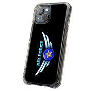US Air Force 3 Tough Cases For Apple iPhone (17, 16, 15, 14, 13, 12, 11, X, SE, 8, 7/ Air, Plus, Pro, Max, Mini, XR, XS), Print in USA