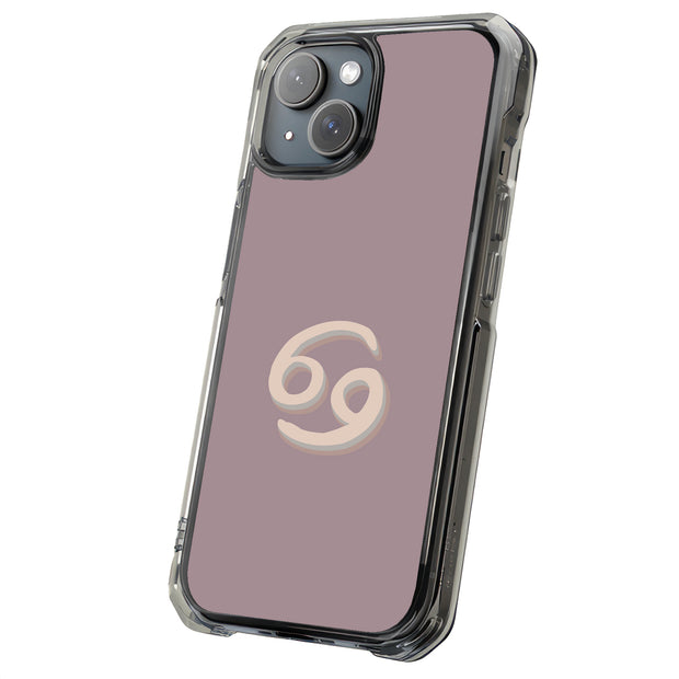 Cancer Zodiac Tough Cases For Apple iPhone (17, 16, 15, 14, 13, 12, 11, X, SE, 8, 7/ Air, Plus, Pro, Max, Mini, XR, XS), Print in USA