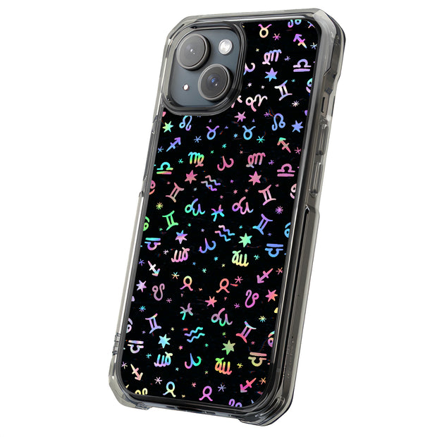 Astrology Signs Tough Cases For Apple iPhone (17, 16, 15, 14, 13, 12, 11, X, SE, 8, 7/ Air, Plus, Pro, Max, Mini, XR, XS), Print in USA