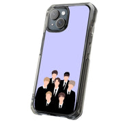 BTS KPOP 10 Tough Cases For Apple iPhone (17, 16, 15, 14, 13, 12, 11, X, SE, 8, 7/ Air, Plus, Pro, Max, Mini, XR, XS), Print in USA
