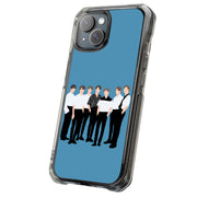 BTS Bangtan 13 Tough Cases For Apple iPhone (17, 16, 15, 14, 13, 12, 11, X, SE, 8, 7/ Air, Plus, Pro, Max, Mini, XR, XS), Print in USA