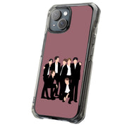 BTS Bangtan 15 Tough Cases For Apple iPhone (17, 16, 15, 14, 13, 12, 11, X, SE, 8, 7/ Air, Plus, Pro, Max, Mini, XR, XS), Print in USA