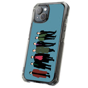 BTS Bangtan 16 Tough Cases For Apple iPhone (17, 16, 15, 14, 13, 12, 11, X, SE, 8, 7/ Air, Plus, Pro, Max, Mini, XR, XS), Print in USA
