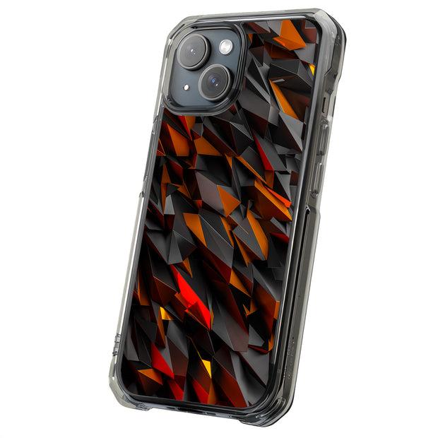 Geometric 4 Tough Cases For Apple iPhone (17, 16, 15, 14, 13, 12, 11, X, SE, 8, 7/ Air, Plus, Pro, Max, Mini, XR, XS), Print in USA