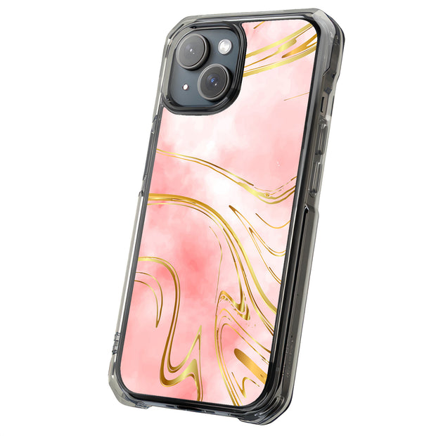 Opal Marble 5 Tough Cases For Apple iPhone (17, 16, 15, 14, 13, 12, 11, X, SE, 8, 7/ Air, Plus, Pro, Max, Mini, XR, XS), Print in USA