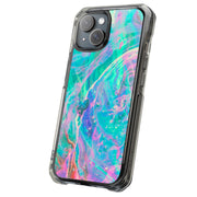 Opal Marble 6 Tough Cases For Apple iPhone (17, 16, 15, 14, 13, 12, 11, X, SE, 8, 7/ Air, Plus, Pro, Max, Mini, XR, XS), Print in USA