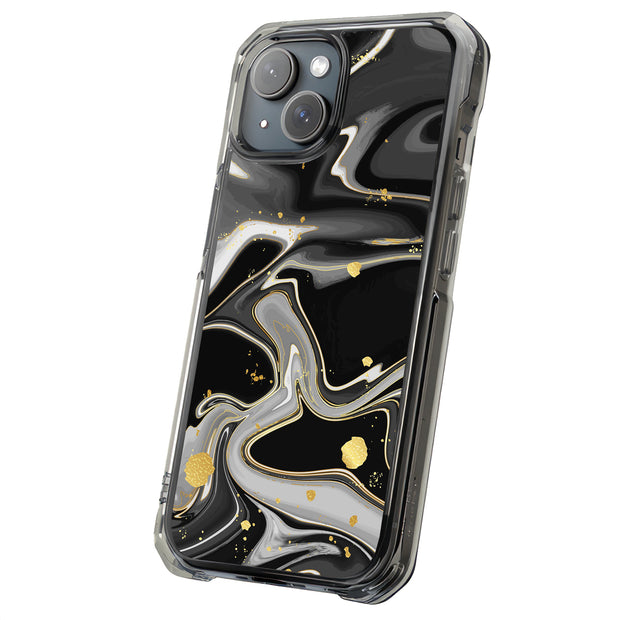 Opal Marble 14 Tough Cases For Apple iPhone (17, 16, 15, 14, 13, 12, 11, X, SE, 8, 7/ Air, Plus, Pro, Max, Mini, XR, XS), Print in USA