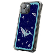 Space Whale 5 Tough Cases For Apple iPhone (17, 16, 15, 14, 13, 12, 11, X, SE, 8, 7/ Air, Plus, Pro, Max, Mini, XR, XS), Print in USA