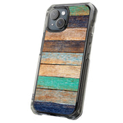 Wood 5 Tough Cases For Apple iPhone (17, 16, 15, 14, 13, 12, 11, X, SE, 8, 7/ Air, Plus, Pro, Max, Mini, XR, XS), Print in USA