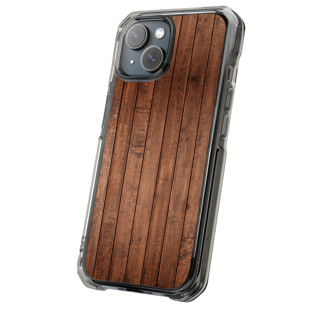 Wood 7 Tough Cases For Apple iPhone (17, 16, 15, 14, 13, 12, 11, X, SE, 8, 7/ Air, Plus, Pro, Max, Mini, XR, XS), Print in USA