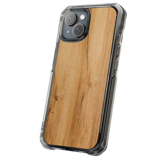 Wood 12 Tough Cases For Apple iPhone (17, 16, 15, 14, 13, 12, 11, X, SE, 8, 7/ Air, Plus, Pro, Max, Mini, XR, XS), Print in USA