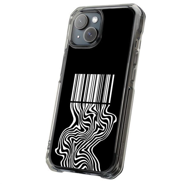 Trippy Bracode Tough Cases For Apple iPhone (17, 16, 15, 14, 13, 12, 11, X, SE, 8, 7/ Air, Plus, Pro, Max, Mini, XR, XS), Print in USA