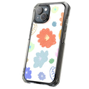 Flower Design 1 Tough Cases For Apple iPhone (17, 16, 15, 14, 13, 12, 11, X, SE, 8, 7/ Air, Plus, Pro, Max, Mini, XR, XS), Print in USA