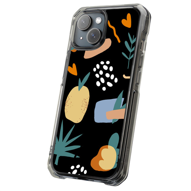 Flower Design 3 Tough Cases For Apple iPhone (17, 16, 15, 14, 13, 12, 11, X, SE, 8, 7/ Air, Plus, Pro, Max, Mini, XR, XS), Print in USA