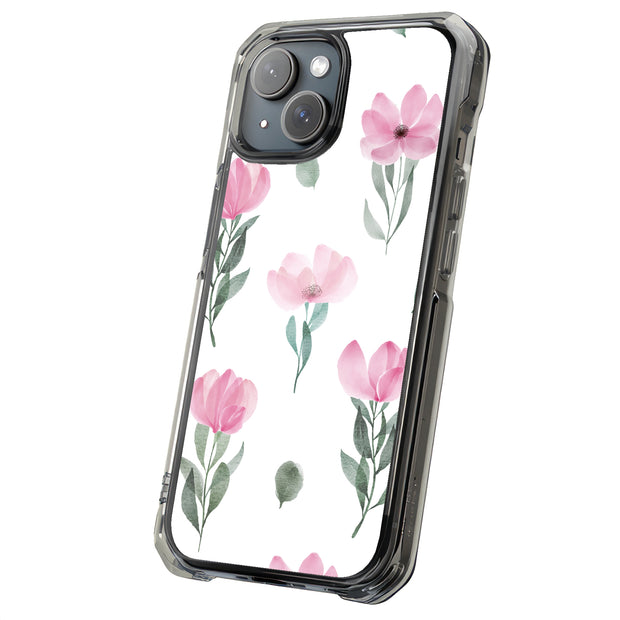 Elegant flower Tough Cases For Apple iPhone (17, 16, 15, 14, 13, 12, 11, X, SE, 8, 7/ Air, Plus, Pro, Max, Mini, XR, XS), Print in USA