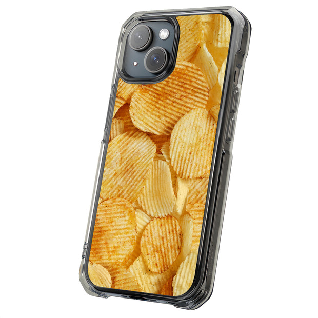 Potato Chips Tough Cases For Apple iPhone (17, 16, 15, 14, 13, 12, 11, X, SE, 8, 7/ Air, Plus, Pro, Max, Mini, XR, XS), Print in USA