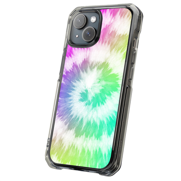 Tie Dye Art 1 Tough Cases For Apple iPhone (17, 16, 15, 14, 13, 12, 11, X, SE, 8, 7/ Air, Plus, Pro, Max, Mini, XR, XS), Print in USA