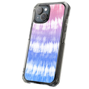 Tie Dye Art Tough Cases For Apple iPhone (17, 16, 15, 14, 13, 12, 11, X, SE, 8, 7/ Air, Plus, Pro, Max, Mini, XR, XS), Print in USA