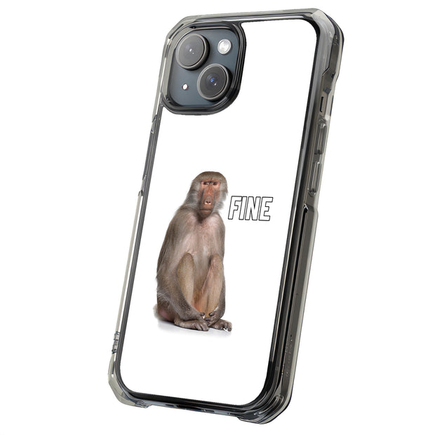 Meme Monkey 3 Tough Cases For Apple iPhone (17, 16, 15, 14, 13, 12, 11, X, SE, 8, 7/ Air, Plus, Pro, Max, Mini, XR, XS), Print in USA