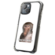 Meme Monkey 4 Tough Cases For Apple iPhone (17, 16, 15, 14, 13, 12, 11, X, SE, 8, 7/ Air, Plus, Pro, Max, Mini, XR, XS), Print in USA