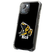 Meme Nice Frog Tough Cases For Apple iPhone (17, 16, 15, 14, 13, 12, 11, X, SE, 8, 7/ Air, Plus, Pro, Max, Mini, XR, XS), Print in USA