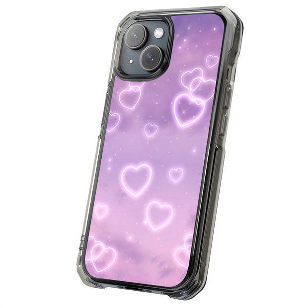 Romantic Love Tough Cases For Apple iPhone (17, 16, 15, 14, 13, 12, 11, X, SE, 8, 7/ Air, Plus, Pro, Max, Mini, XR, XS), Print in USA