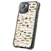 All Fish Tough Cases For Apple iPhone (17, 16, 15, 14, 13, 12, 11, X, SE, 8, 7/ Air, Plus, Pro, Max, Mini, XR, XS), Print in USA