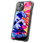 Summer Wave Tough Cases For Apple iPhone (17, 16, 15, 14, 13, 12, 11, X, SE, 8, 7/ Air, Plus, Pro, Max, Mini, XR, XS), Print in USA