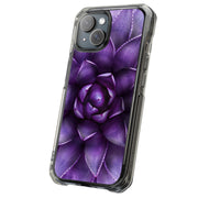 Purple Lotus Tough Cases For Apple iPhone (17, 16, 15, 14, 13, 12, 11, X, SE, 8, 7/ Air, Plus, Pro, Max, Mini, XR, XS), Print in USA