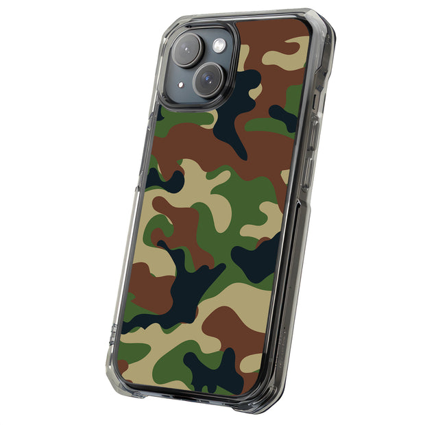 Camouflage 2 Tough Cases For Apple iPhone (17, 16, 15, 14, 13, 12, 11, X, SE, 8, 7/ Air, Plus, Pro, Max, Mini, XR, XS), Print in USA