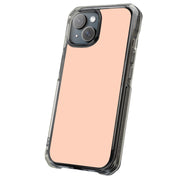Pale Peach Tough Cases For Apple iPhone (17, 16, 15, 14, 13, 12, 11, X, SE, 8, 7/ Air, Plus, Pro, Max, Mini, XR, XS), Print in USA