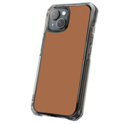 Dark Orange Tough Cases For Apple iPhone (17, 16, 15, 14, 13, 12, 11, X, SE, 8, 7/ Air, Plus, Pro, Max, Mini, XR, XS), Print in USA