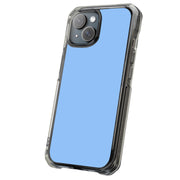 Sky Blue Color Tough Cases For Apple iPhone (17, 16, 15, 14, 13, 12, 11, X, SE, 8, 7/ Air, Plus, Pro, Max, Mini, XR, XS), Print in USA