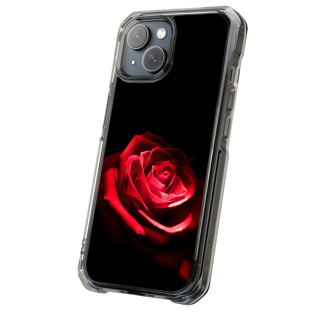Romantic Rose Tough Cases For Apple iPhone (17, 16, 15, 14, 13, 12, 11, X, SE, 8, 7/ Air, Plus, Pro, Max, Mini, XR, XS), Print in USA
