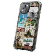 Go West Collage Tough Cases For Apple iPhone (17, 16, 15, 14, 13, 12, 11, X, SE, 8, 7/ Air, Plus, Pro, Max, Mini, XR, XS), Print in USA