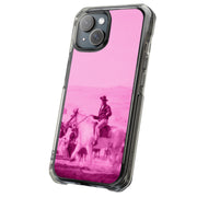 Vintage Cowboy Tough Cases For Apple iPhone (17, 16, 15, 14, 13, 12, 11, X, SE, 8, 7/ Air, Plus, Pro, Max, Mini, XR, XS), Print in USA