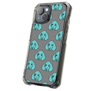 Blue Dog Tough Cases For Apple iPhone (17, 16, 15, 14, 13, 12, 11, X, SE, 8, 7/ Air, Plus, Pro, Max, Mini, XR, XS), Print in USA