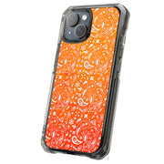 Orange Bandana Tough Cases For Apple iPhone (17, 16, 15, 14, 13, 12, 11, X, SE, 8, 7/ Air, Plus, Pro, Max, Mini, XR, XS), Print in USA