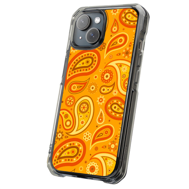 Yellow Bandana Tough Cases For Apple iPhone (17, 16, 15, 14, 13, 12, 11, X, SE, 8, 7/ Air, Plus, Pro, Max, Mini, XR, XS), Print in USA