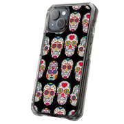 Cute Skull Head Tough Cases For Apple iPhone (17, 16, 15, 14, 13, 12, 11, X, SE, 8, 7/ Air, Plus, Pro, Max, Mini, XR, XS), Print in USA