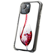 Pouring Wine Tough Cases For Apple iPhone (17, 16, 15, 14, 13, 12, 11, X, SE, 8, 7/ Air, Plus, Pro, Max, Mini, XR, XS), Print in USA