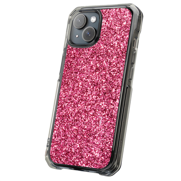 Pink Sparklings Tough Cases For Apple iPhone (17, 16, 15, 14, 13, 12, 11, X, SE, 8, 7/ Air, Plus, Pro, Max, Mini, XR, XS), Print in USA
