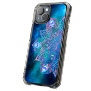 Nebula Mandala Tough Cases For Apple iPhone (17, 16, 15, 14, 13, 12, 11, X, SE, 8, 7/ Air, Plus, Pro, Max, Mini, XR, XS), Print in USA