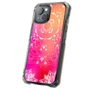 Pink Mandala Tough Cases For Apple iPhone (17, 16, 15, 14, 13, 12, 11, X, SE, 8, 7/ Air, Plus, Pro, Max, Mini, XR, XS), Print in USA